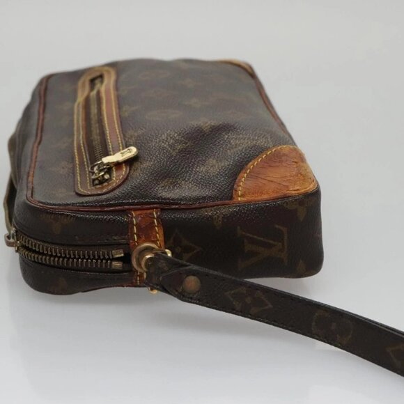 LOUIS VUITTON Monogram Marly Dragonne GM Clutch Bag M51825 LV Auth 107129 - Picture 8 of 16